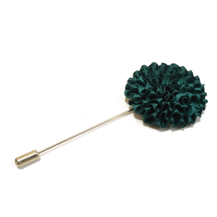 Bloom Lapel Pin - Emerald Green - Suit Lab