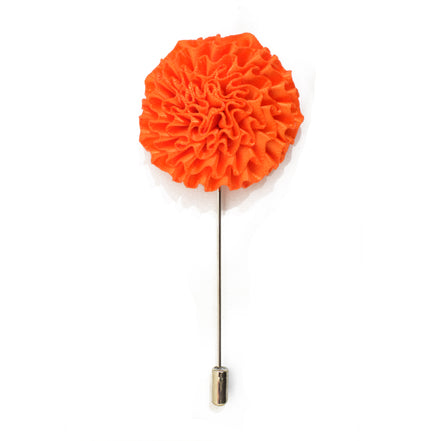 Bloom Lapel Pin - Orange