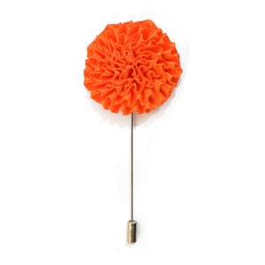 Bloom Lapel Pin - Orange