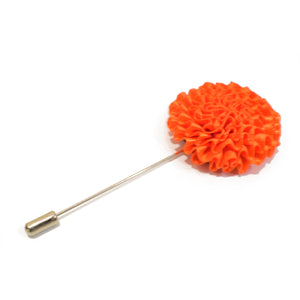 Bloom Lapel Pin - Orange