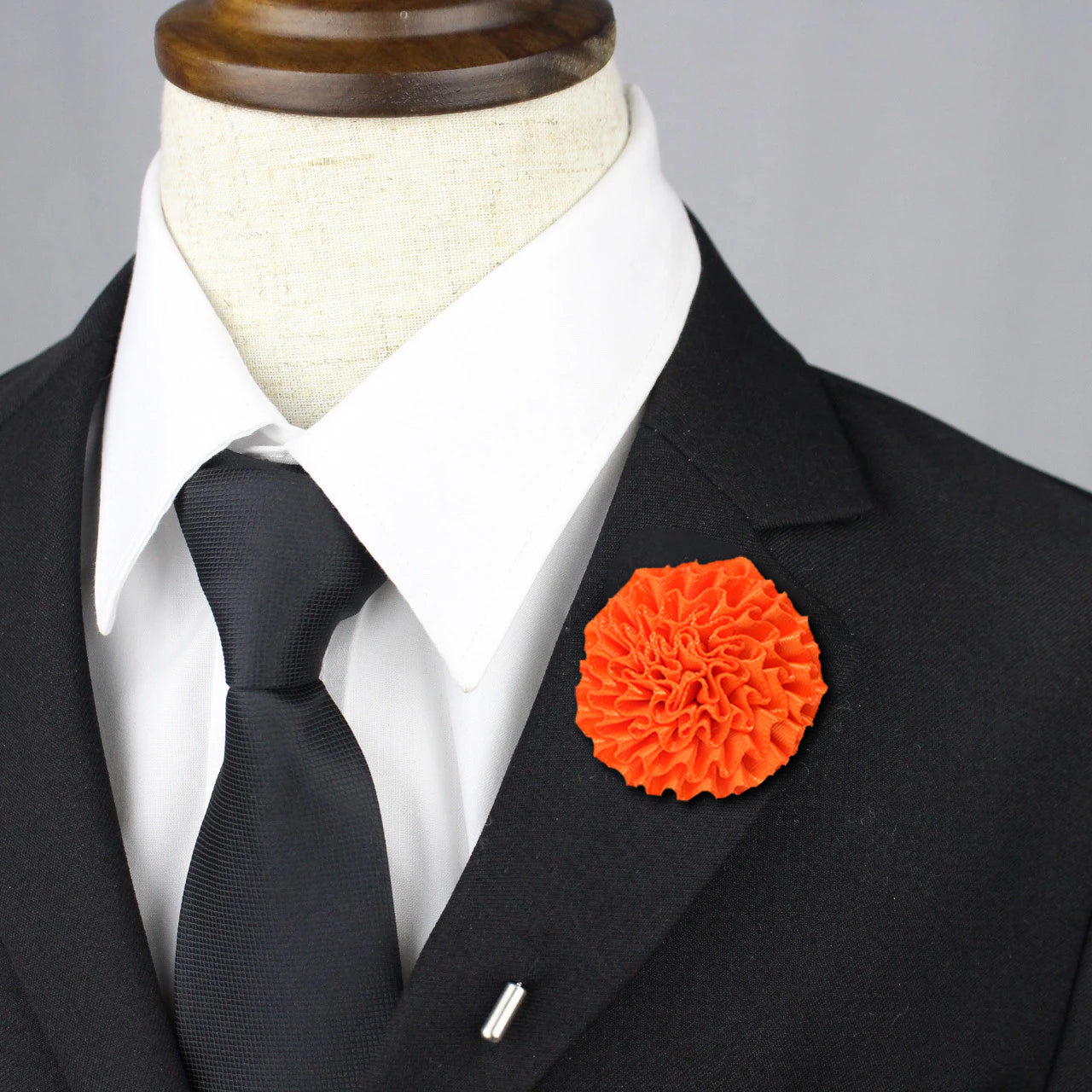 Bloom Lapel Pin - Orange