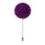 Bloom Lapel Pin - Purple