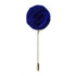 Blossom Lapel Pin - Electric Blue - Suit Lab