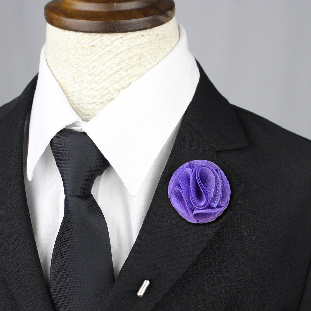 Blossom Lapel Pin - Purple