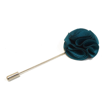 Blossom Lapel Pin - Sapphire - Suit Lab