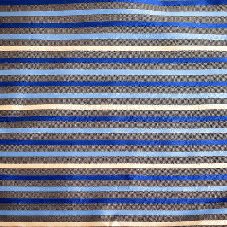 Men's Neck Tie - Blue Multi Stripes