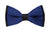 Boys Bow Tie - Navy on Black - Suit Lab