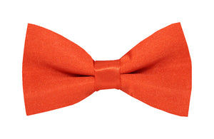Boys Bow Tie - Bright Orange Red - Suit Lab