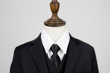 Babies + Boy Neck Ties - Black - Suit Lab
