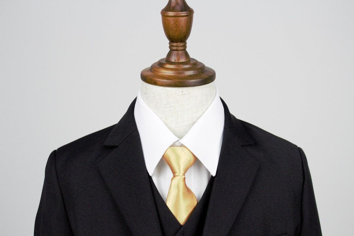 Baby Boys Beige Tie - Suit Lab