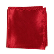 Pocket Square - Burgundy Red