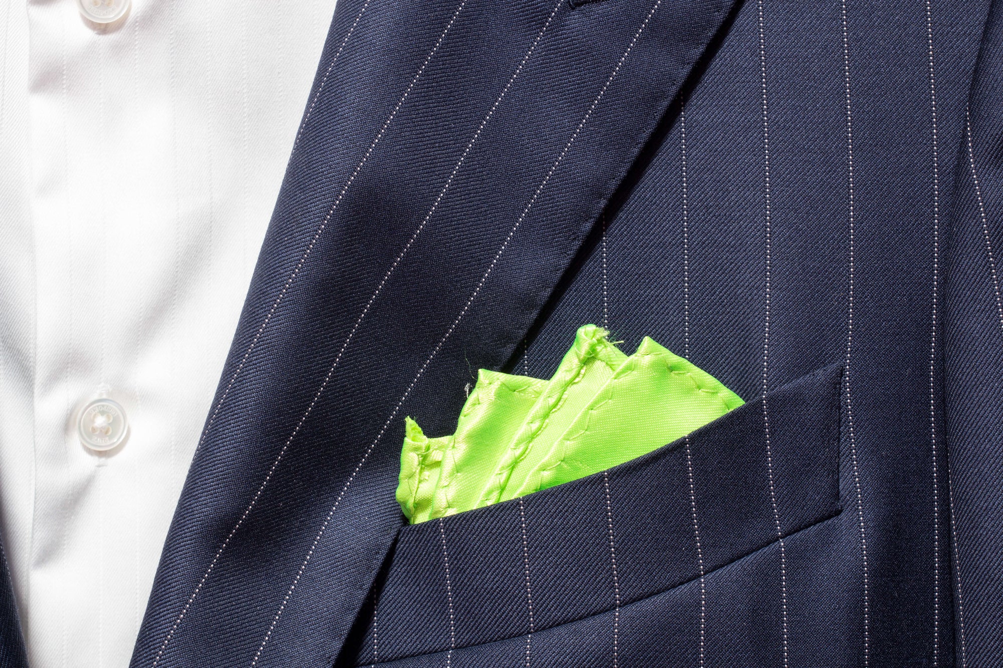 Pocket Square - Lime Green