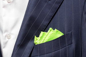 Pocket Square - Lime Green