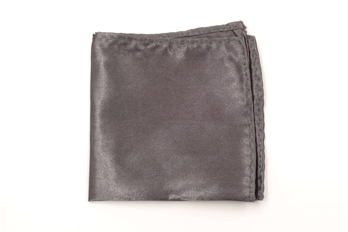 Pocket Square - Charcoal Grey