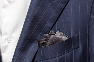 Pocket Square - Charcoal Grey