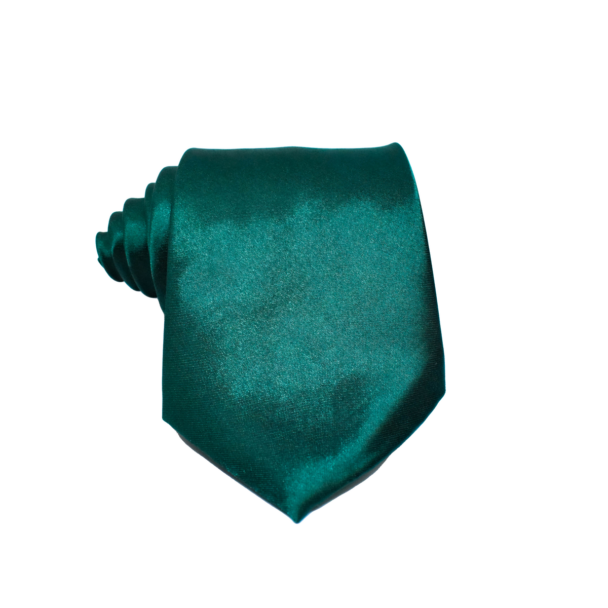Mens Wide Ties - Emerald Green