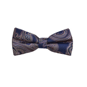 Bow Tie - Dusty Pink Paisley