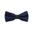 Matching Bow Tie - Navy Green Micro Polkadot