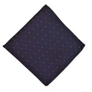 Pocket Square - Purple Micro Polkadot