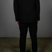 Men's Paisley Black Tuxedo