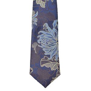 Boys Neck Tie - Egyptian Navy Paisley