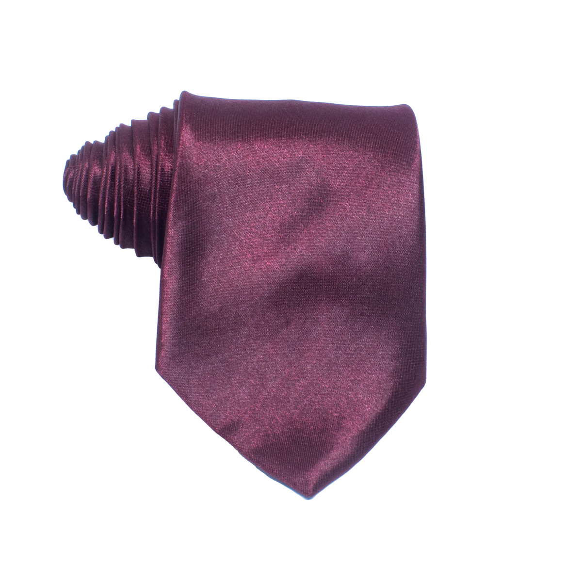 Mens Wide Ties - Plum