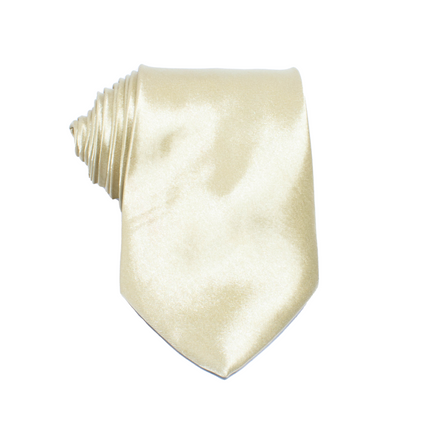Men's Wide Ties - Champagne