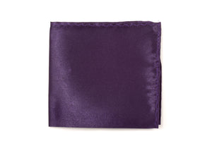 Pocket Square - Eggplant Purple