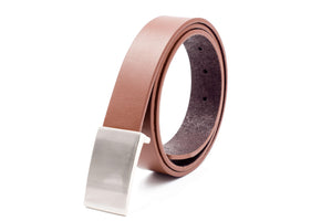 Baby / Boys Leather Belt - Brown Flat - Suit Lab