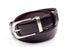 Baby's / Boys' Reversible Black & Dark Brown Leather Belt with Clasp Buckle