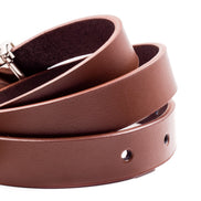 Baby / Boys Leather Belt - Brown Flat - Suit Lab