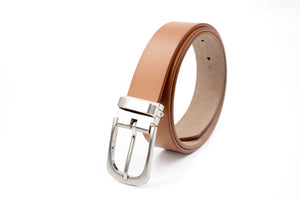 Baby / Boys Tan Clasp Belt - Suit Lab