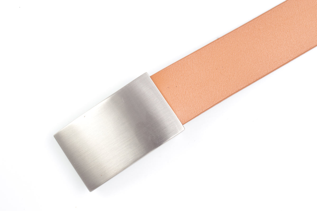 Baby / Boys Tan Flat Belt