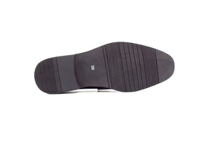 Mens Oslo Loafers - Patent Black - Suit Lab