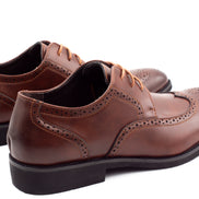Mens Dublin Brogue Shoes - Brown