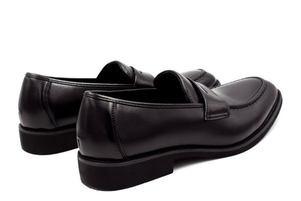 Mens Oslo Loafers - Matte Black - Suit Lab