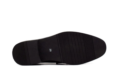 Mens Oslo Loafers - Matte Black - Suit Lab