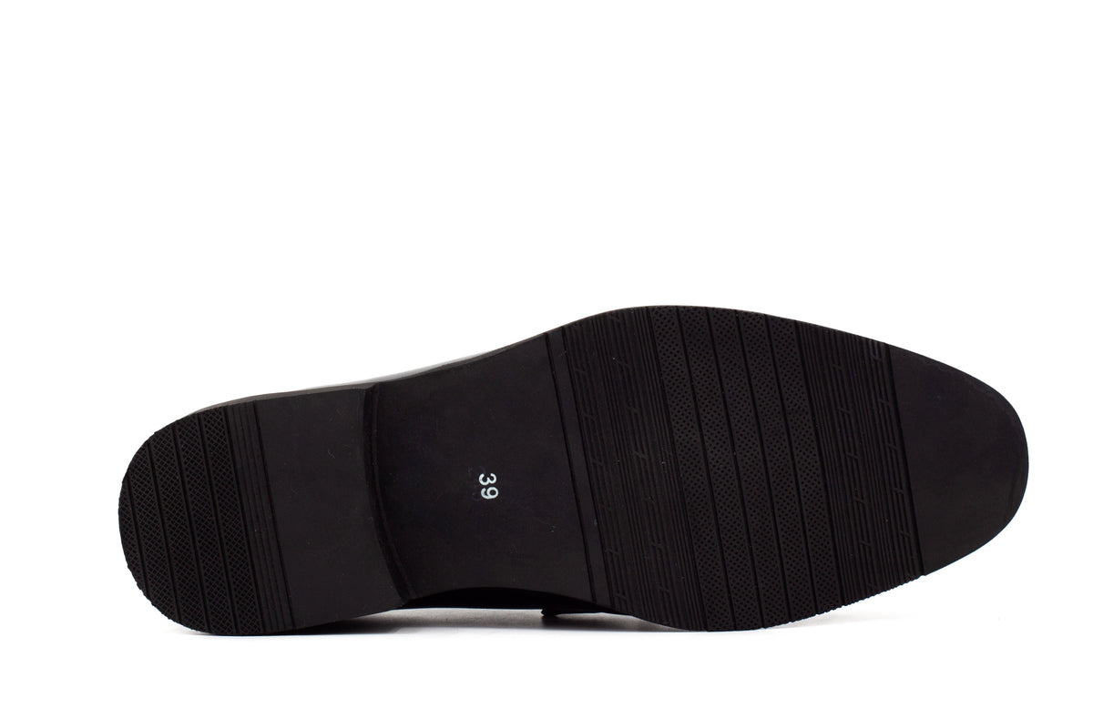 Mens Oslo Loafers - Matte Black - Suit Lab