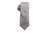 Grey with Navy Polka Dots Skinny Tie - Suit Lab