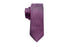 Men's Skinny Tie - Black with Pink Polka Dots