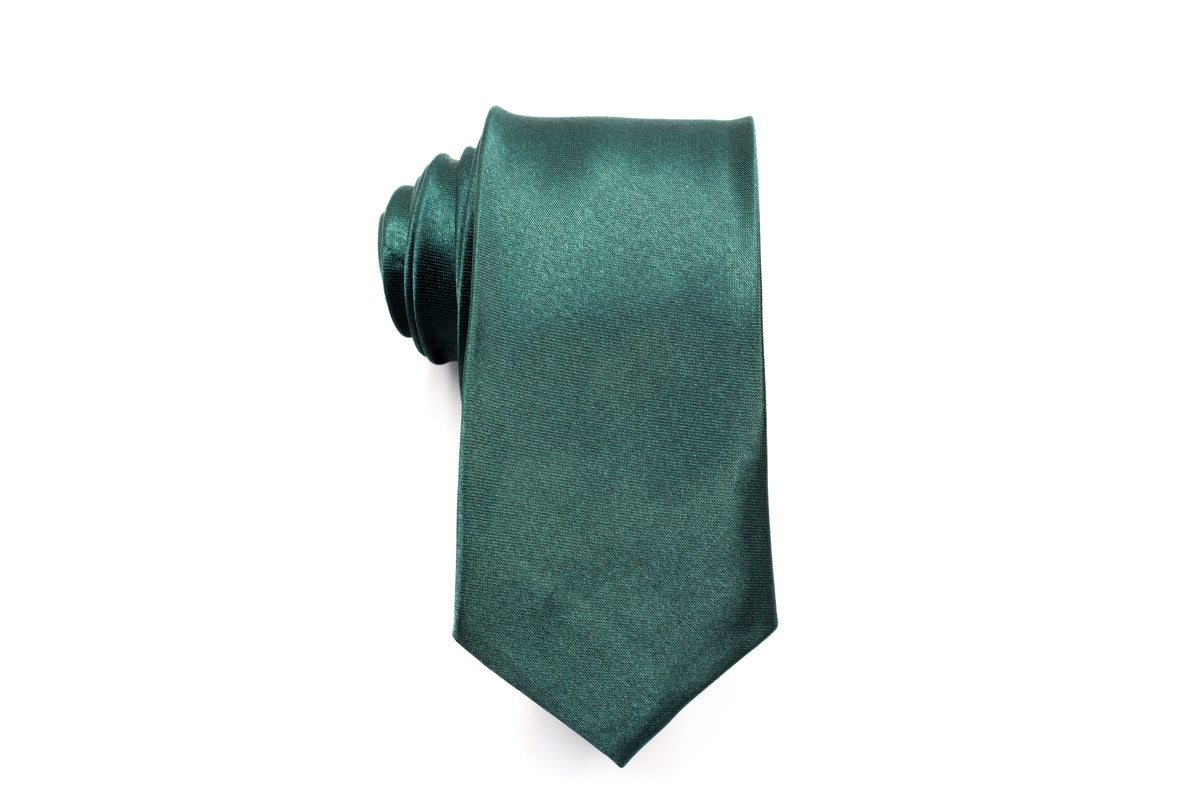 Men Ties - Emerald Green