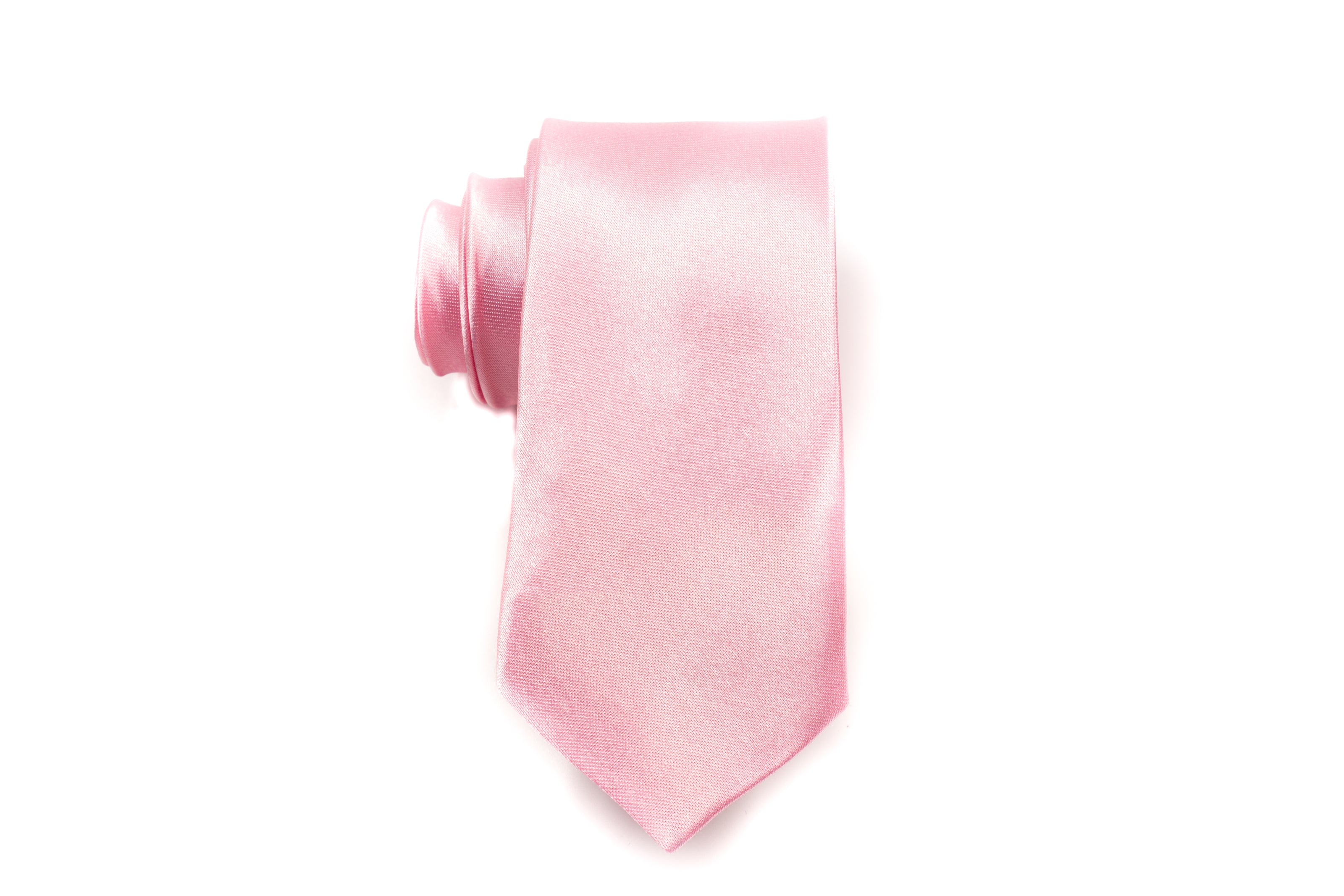 Men's Skinny Ties - Light Pink