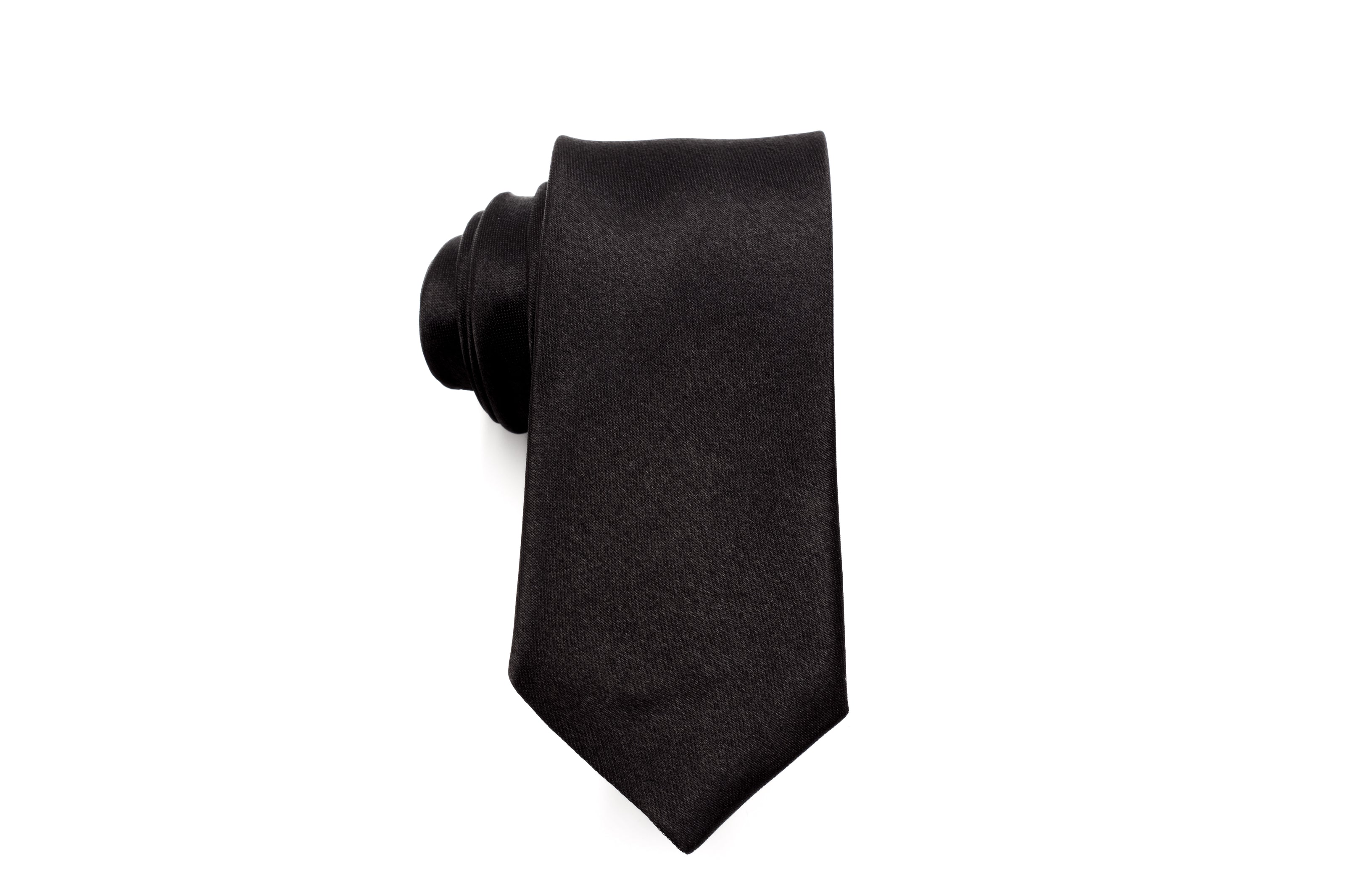 Men's Skinny Ties - Black