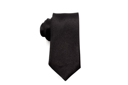 Men's Skinny Ties - Black