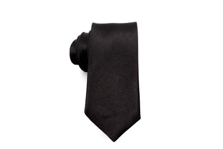 Men's Skinny Ties - Black