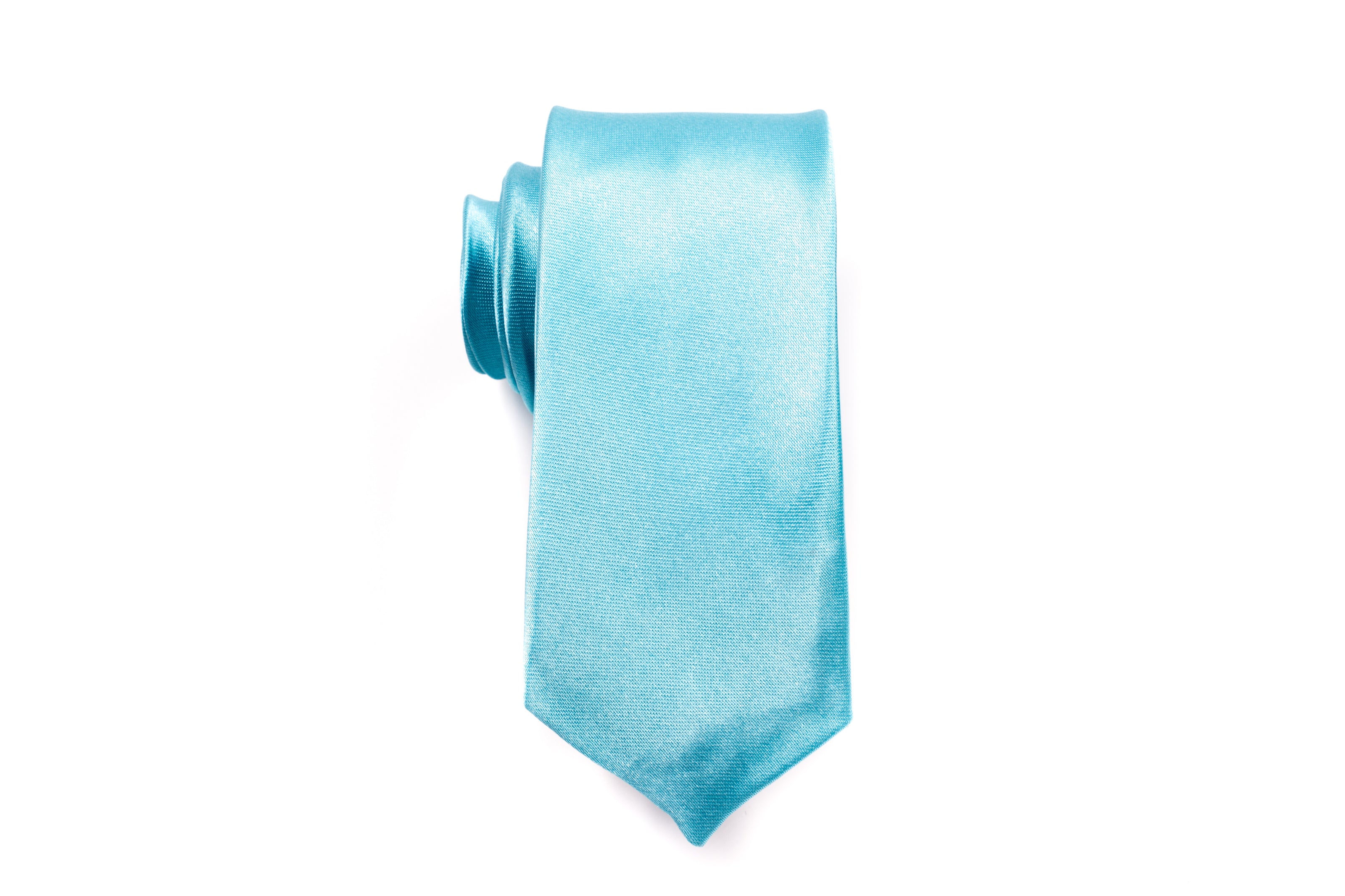 Men's Skinny Tie - Teal