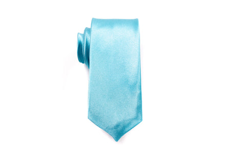 Men's Skinny Tie - Teal