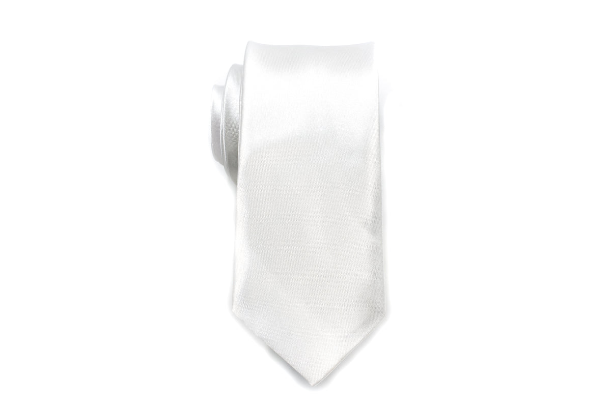 Men Ties - White