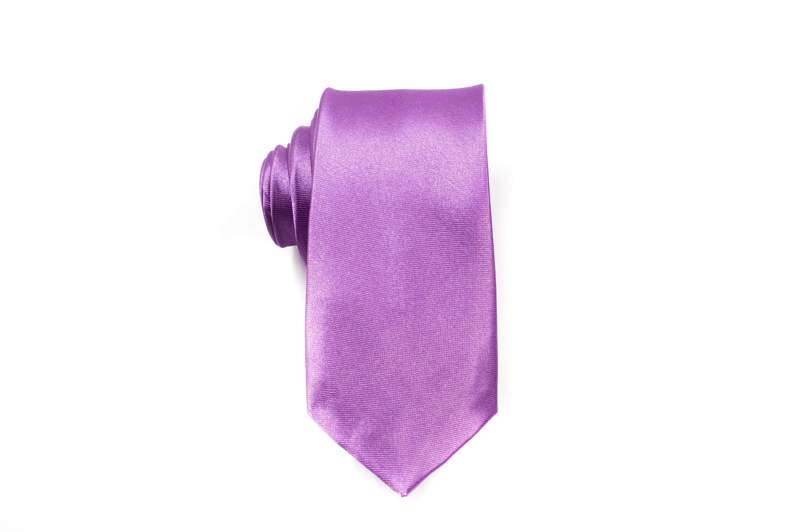 Men Slim Tie - Purple