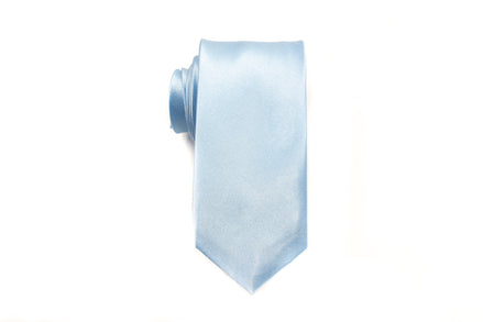 Men's Skinny Tie - Light Blue